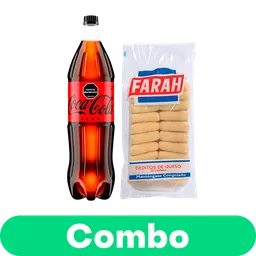 Combo Farah Deditos de Queso + Coca-Cola Zero 1.5L