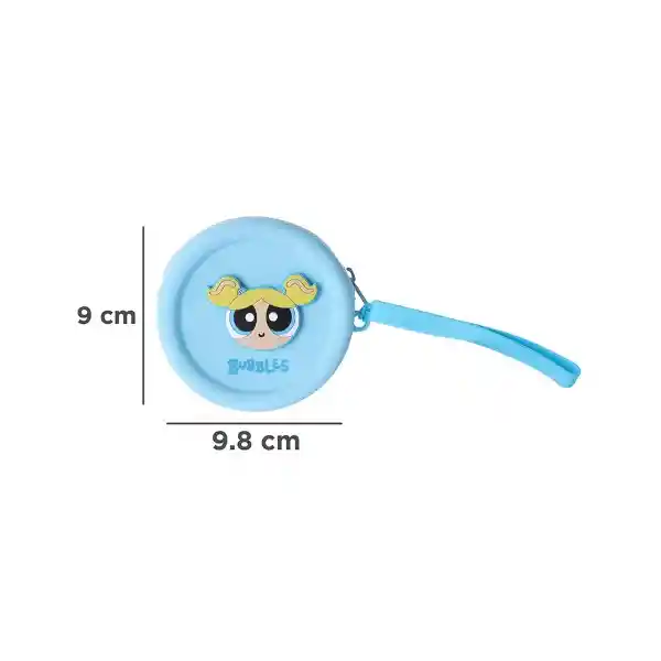 Monedero Redondo Serie Las Chicas Súper Poderosas Azul Miniso