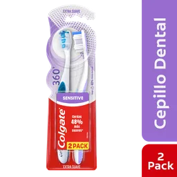 Cepillo Dental Colgate 360° Sensitive Pro Alivio x 2und