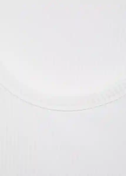 Camiseta Deltac Off White Talla S Hombre Mango