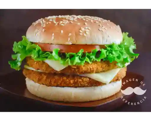 Hamburguesa Doble Pollo