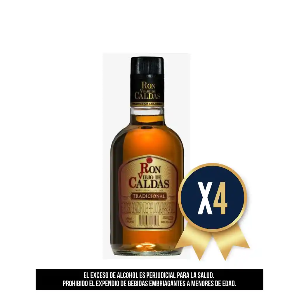 Viejo De Caldas 375Ml Combo X 4