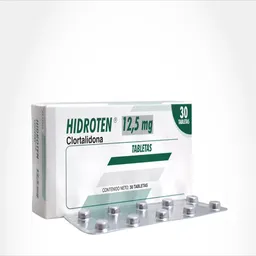 Hidroten Tabletas (12.5 mg)