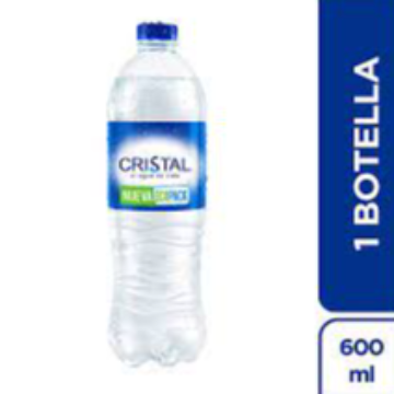 Botella Agua Cristal 600 ml