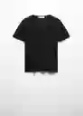 Top Gossip-W Negro Talla M Mujer Mango