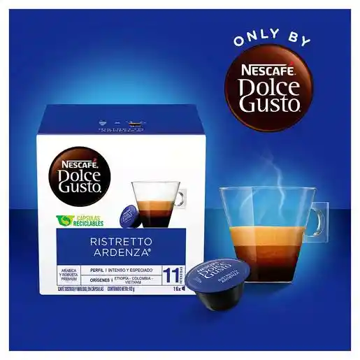 Nescafé-Dolce Gusto Café Ristretto Ardenza en Cápsulas