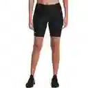 Under Armour Short Licra Bike Entrenamiento Mujer Negro T 8.5