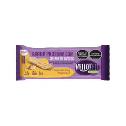 Barra Proteína Con Crema De Nueces Hellofit Colanta X 21 G