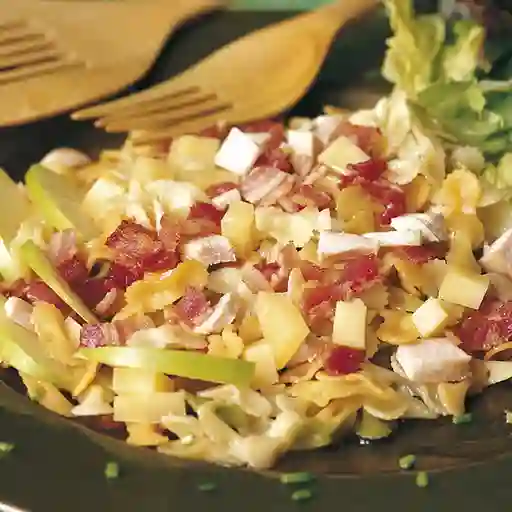 Pasta Jamón y Manzana
