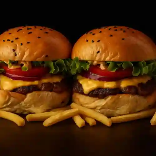 Combo Carnivora Clasica+ Papas para Dos