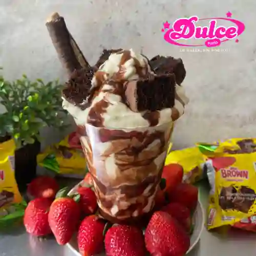 Fresas con Crema 12 Onzas