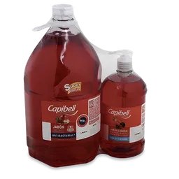 Capibell Jabón Líquido Antibacterial + Jabón Líquido