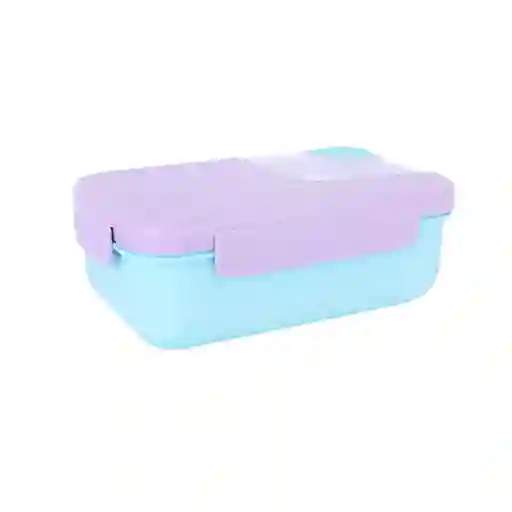 Contenedor Para Alimentos Serie Dreamy Morado y Azul Miniso