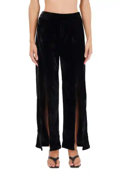 Pantalón Zoe Negro Talla XS Mercedes Campuzano