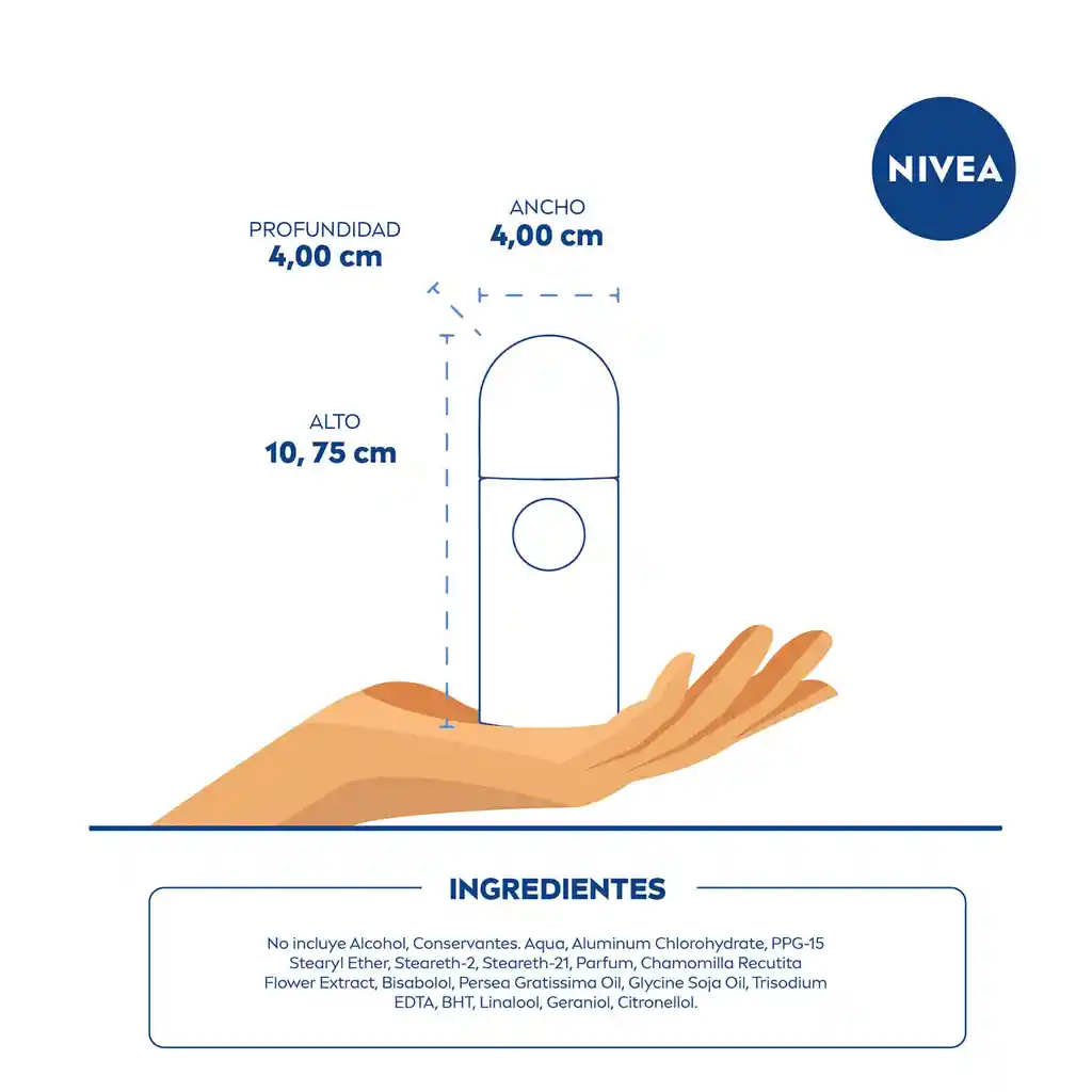 Nivea Men Desodorante Sensitive Protect en Roll On