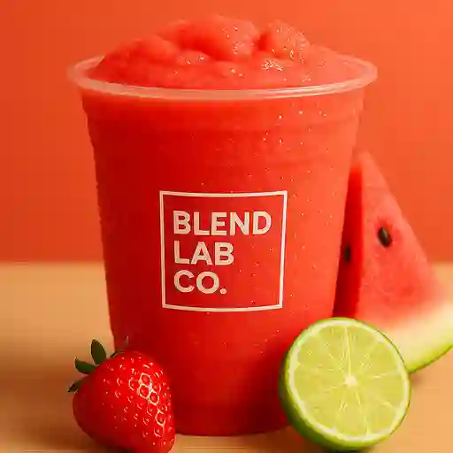 Sandia , fresa , limon smoothie 22 oz