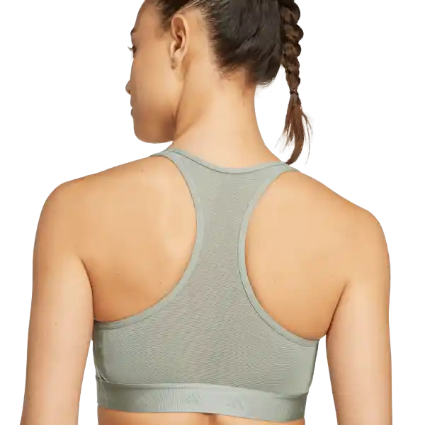 Adidas Top Pwr Ms Hyglm Entrenamiento Mujer Verde Talla LCD