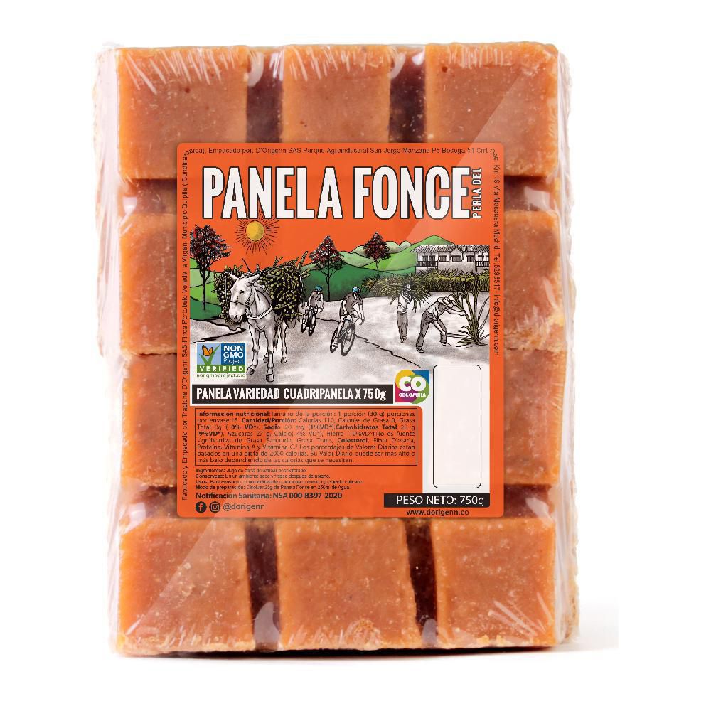 Del Fonce Panela Natural 750 g