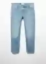 Jean Tom Tejano Medio Talla 36 Hombre Mango