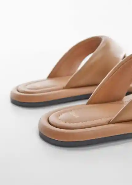 Sandalias Sam Nude Talla 36 Mujer Mango