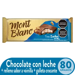 Montblanc Chocolate Con Leche Tres Leches