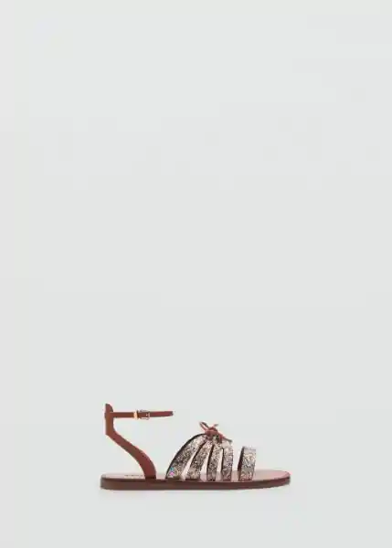 Sandalias Deme Malva Talla 36 Niñas Mango
