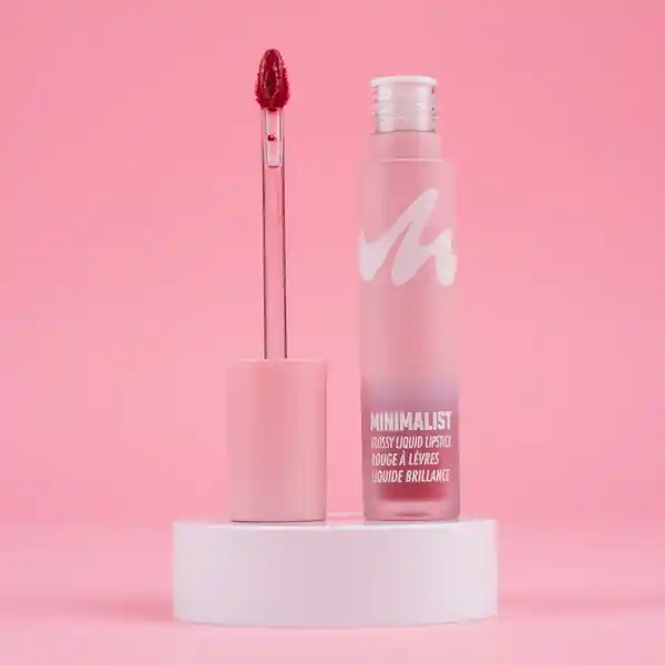 Lápiz Labial Líquido Brillante Minimalist Serie 02 Miniso