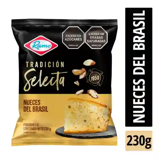 Ponqué Tradición Selecta Con Nuez 230 g