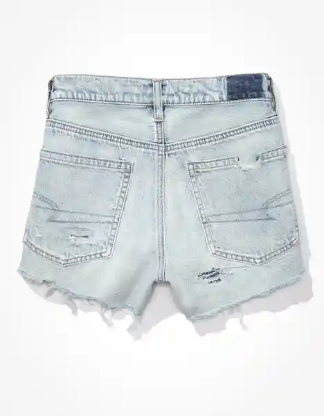 Short Mujer Azul Talla 2 400381622288 American Eagle