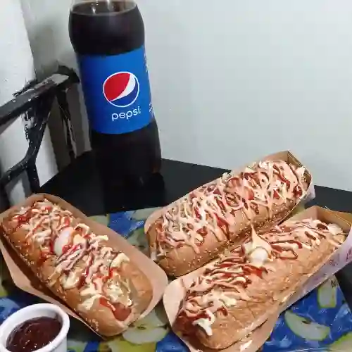 Combo Perros para Tres