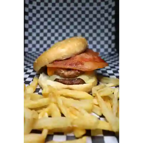 Combo Hamburguesa Carnivora+papas