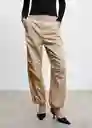 Pantalón Parachut Arena Talla XS Mujer Mango