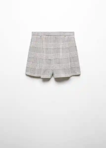 Short Elevivo Gris Talla 42 Mujer Mango