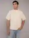 Camiseta Hombre Beige Talla: MEDIUM 3664153 American Eagle