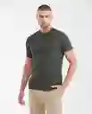 Camiseta Textured Verde Selvoso Ultraoscuro Talla M Chevignon