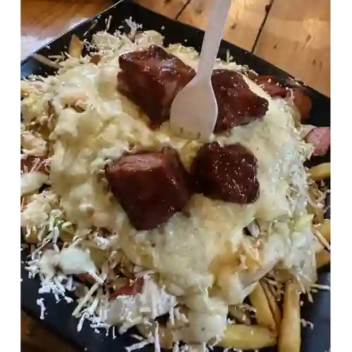 Salchipapa Costiranchera