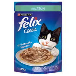 Felix Alimento Para Gato Sensaciones de Atún en Salsa 85 g