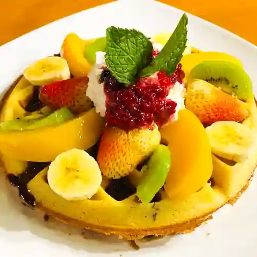 Waffle Frutal