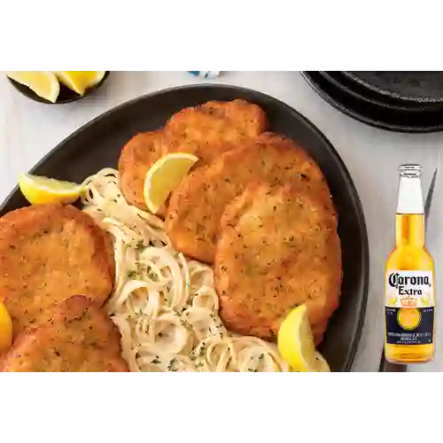 Combo Milanesa + Corona 330 ml