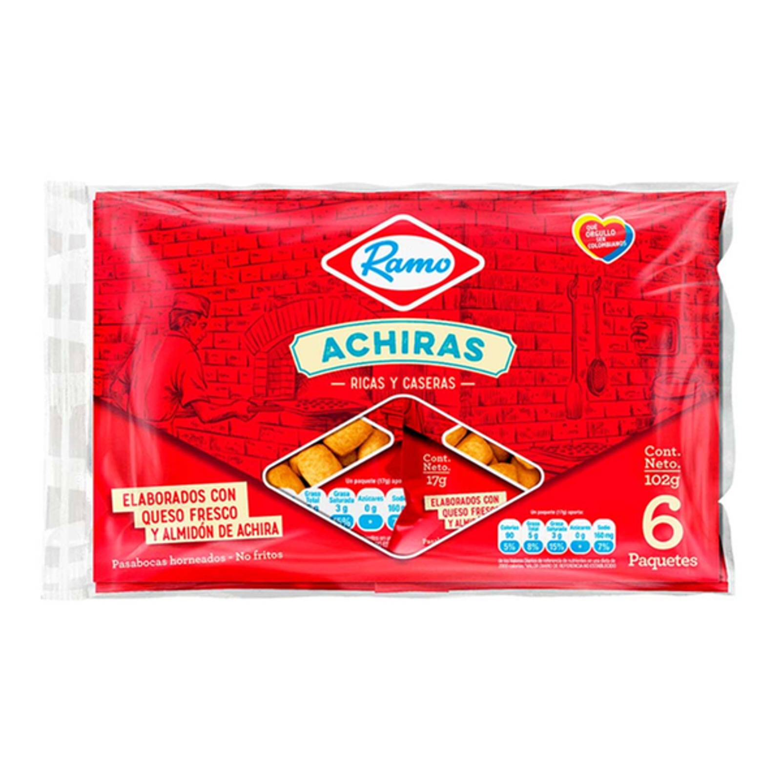 Ramo Pasabocas Achiras 102g