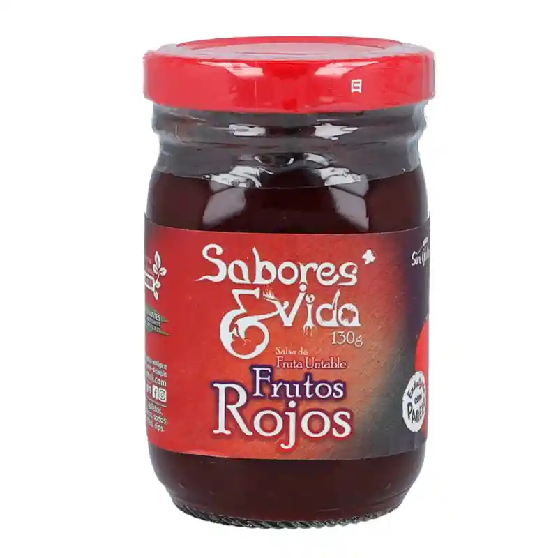 Sabores y Vida Untable Frutos Rojos