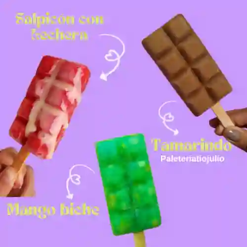 Combo 3 Paletas Refrescantes