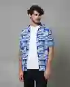 Camisa Hombre Azul M 113 113G020_AZU194056 Rifle
