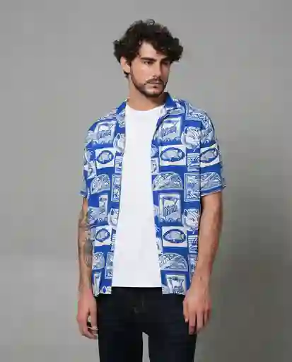 Camisa Hombre Azul M 113 113G020_AZU194056 Rifle