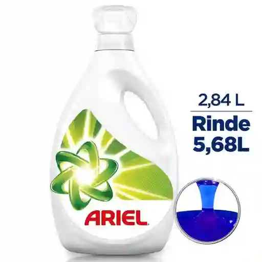 Ariel Detergente Líquido Concentrado para Ropa Blanca y de Color