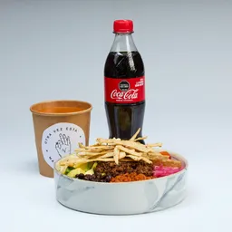 Combo Soberbia Ensalada, Sopa y Bebida