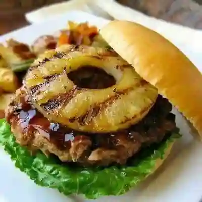 Hamburguesa Hawaiana