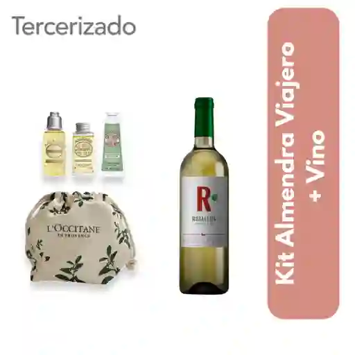 Combo Kit Almendra Viajero + Vino Rosaleda