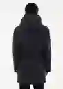 Abrigo Parka Space Navy Talla XXL Hombre Mango