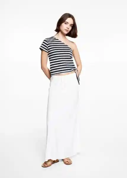 Camiseta Marina Navy Talla 20 Niña Mango